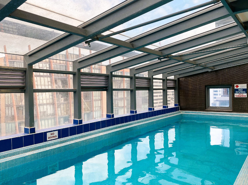Indoor Heated Swimming Pool at Brady Hotels