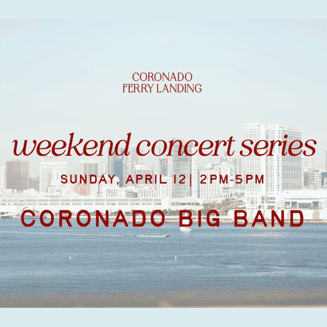 Coronado Weekend Concert | What to do in San Diego | El Cordova Hotel