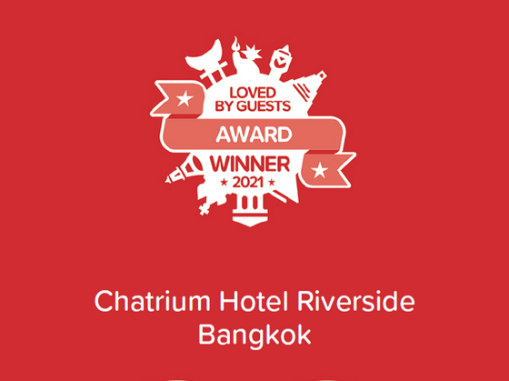 Poster of Loved by Guests Award-2021 at Chatrium Hotel Bangkok
