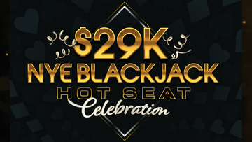$29K NYE Blackjack Hot Seat Celebration