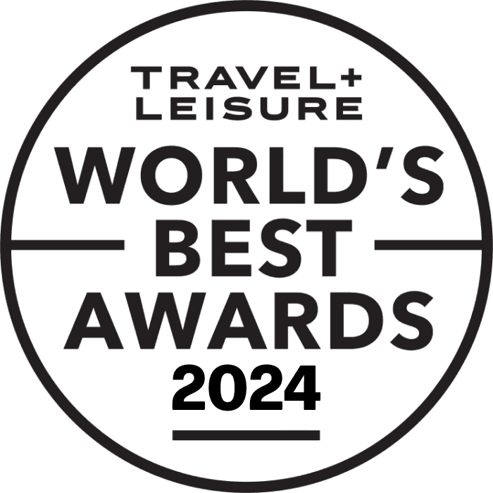 Travel Leisure World's best awards 2024 logo used at Stein Eriksen Lodge
