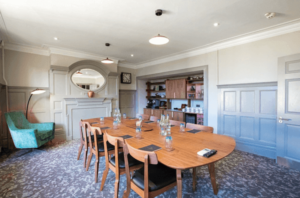 Interior view of a meeting room at Richmond Hill Hotel