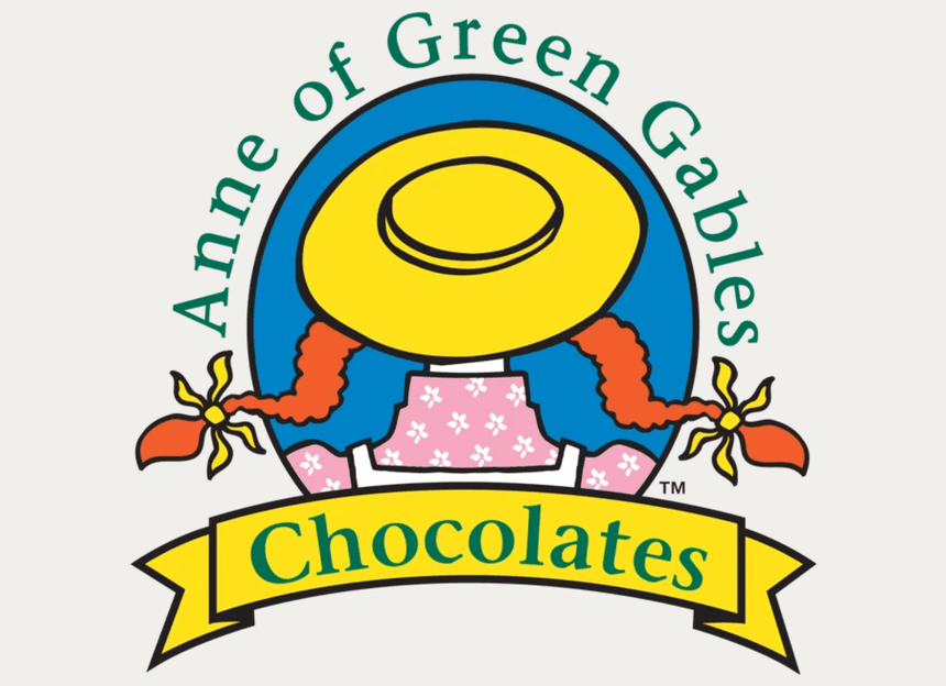 ANNE of Green Gables Chocolates logo used at Rodd Hotels & Resorts