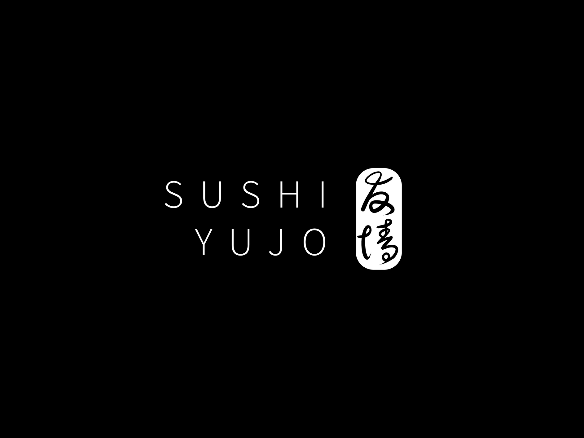 Name board of Sushi Yujo restaurant at Amara Hotel Singapore