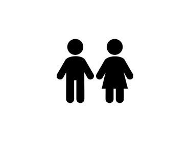 Man and woman icon