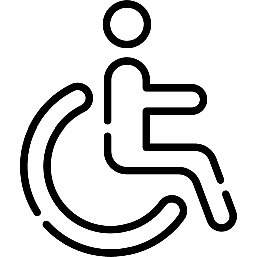 Facilities for disabled guests (partly)