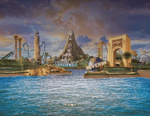 Scenic view of the Theme park at Universal Orlando Resort, Things to do in Orlando