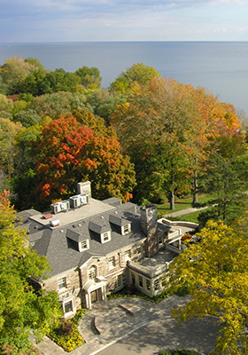 Aerial view of Waterfront Hotel Downtown Burlington