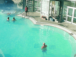 Banff Upper Hot Springs near Blackstone Mountain Lodge