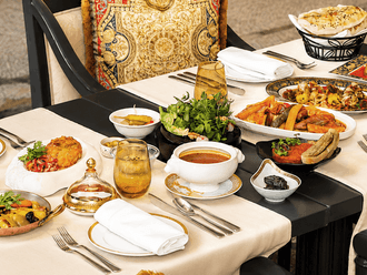 Exclusive Moroccon Pop-up Menu