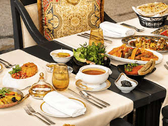 Exclusive Moroccon Pop-up Menu