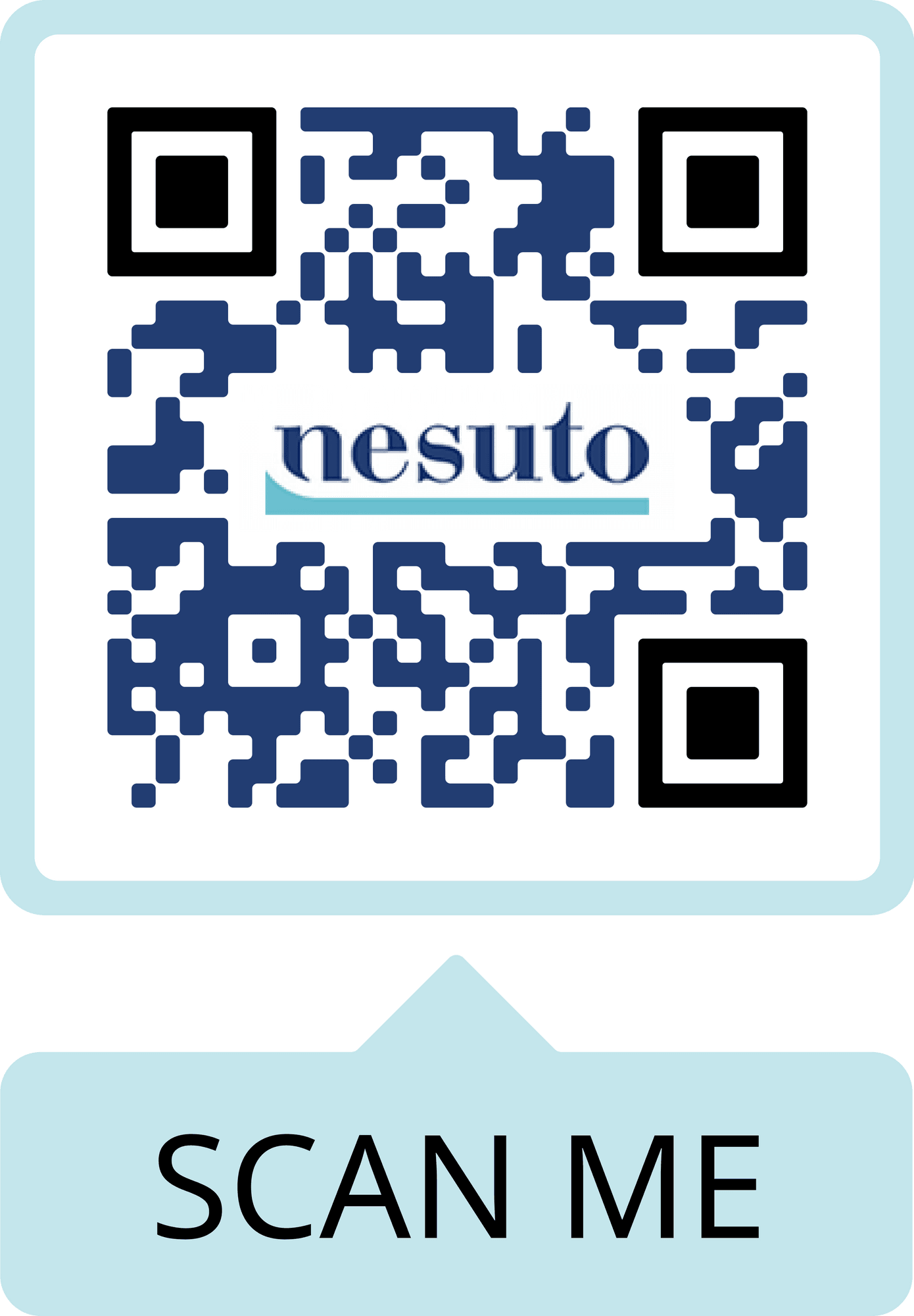 Nesuto QR code used at Nesuto The Entrance Apartments