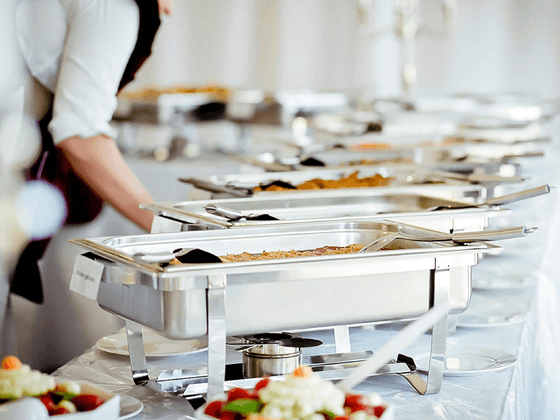 Establecimiento de catering de alimentos