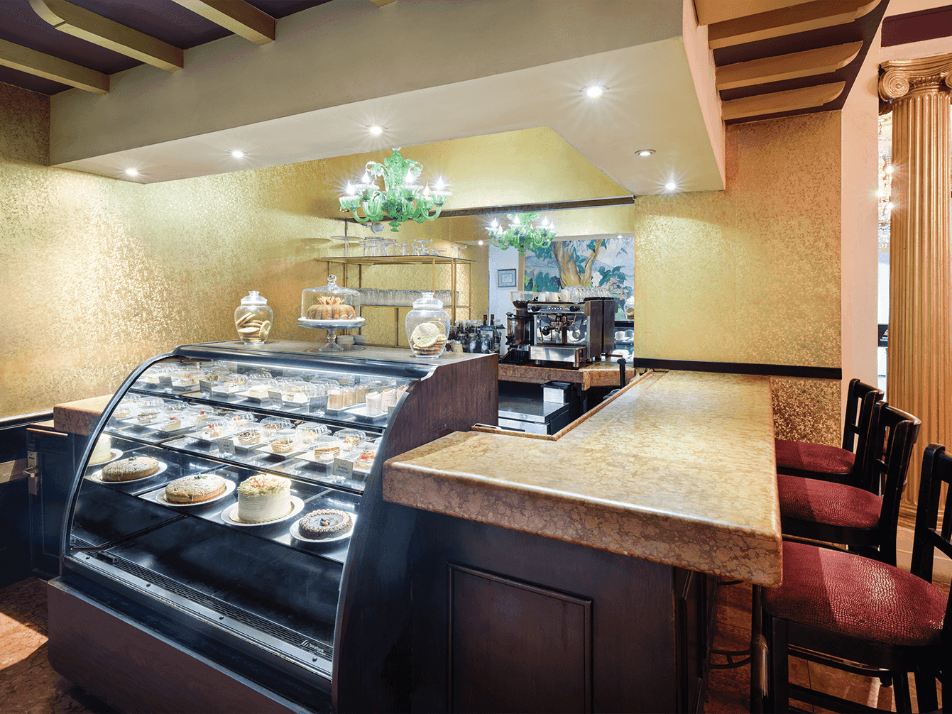 Grab sweet treats, salads at the Regency Patisserie. 