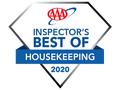 Official Logo of AAA Inspector's Best of Housekeeping 2020