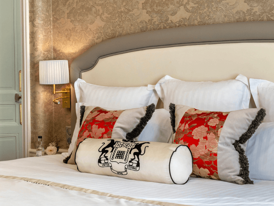 menu oreillers chambres et suites