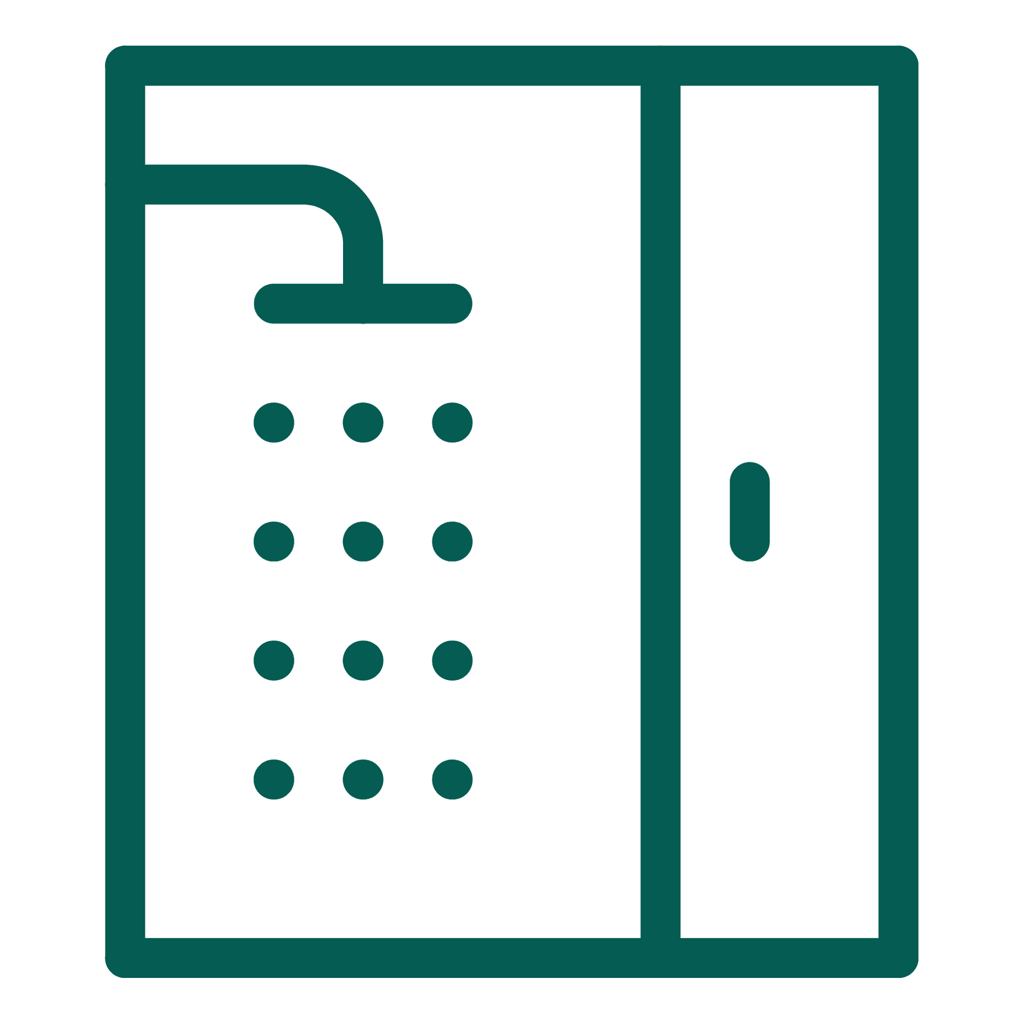 Standing Shower