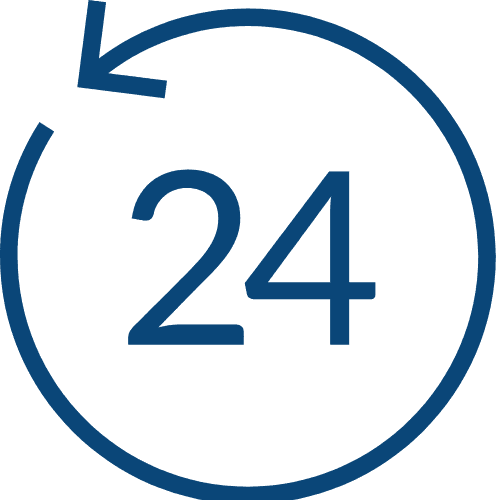  Room service 24 hours