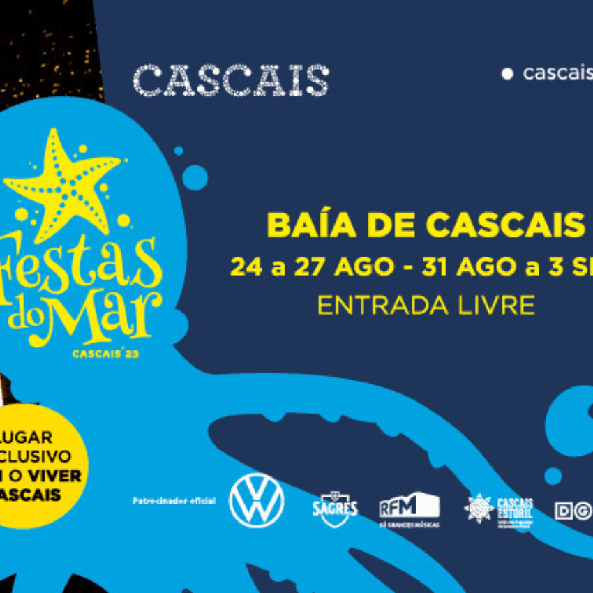 Festas do Mar 2023  poster used at Hotel Cascais Miragem
