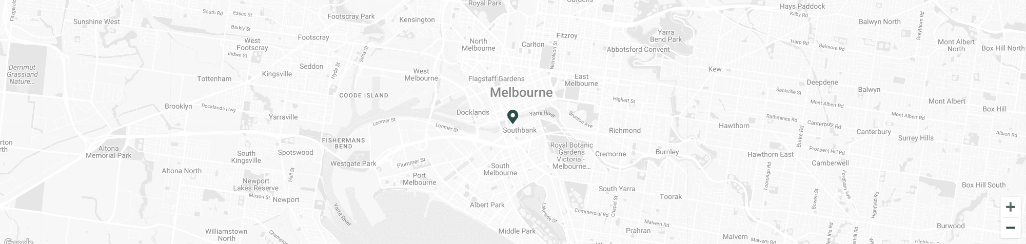Map image of Crown Towers Melbourne