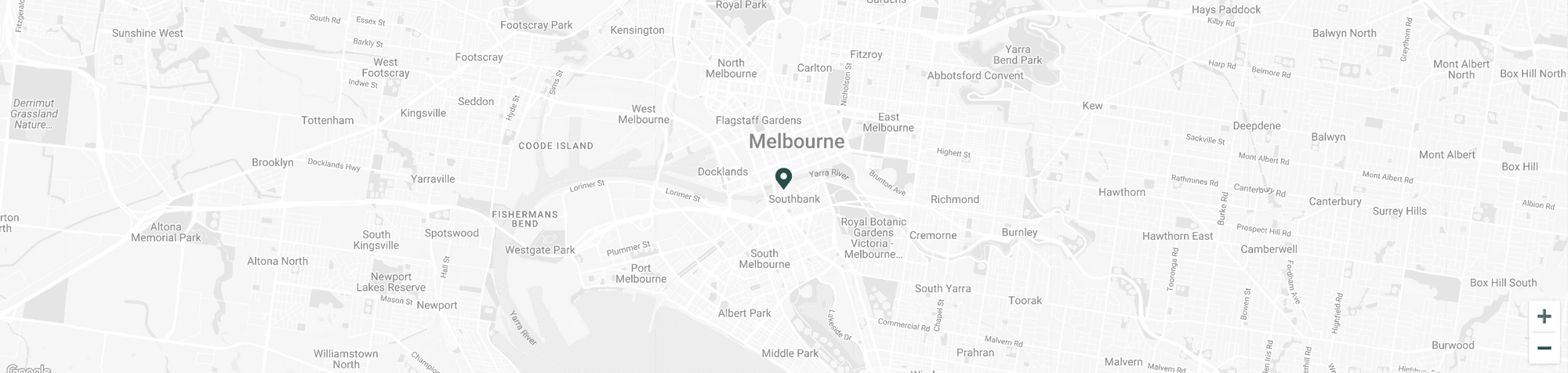 Map image of Crown Towers Melbourne
