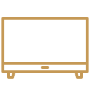 Flat screen LCD TV with full Freeview channels