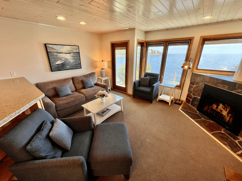 Sofa Sleeper in Two Bedroom Condo, Style A at Bluefin Bay