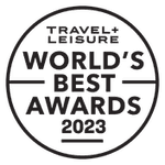 Logo of Travel + Leisure World's Best Awards 2023 used at Ladera Resort