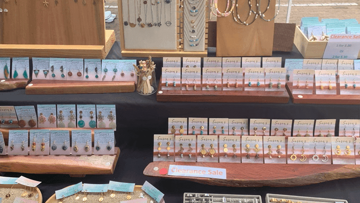Margaret River Town Square Jewelry Stall