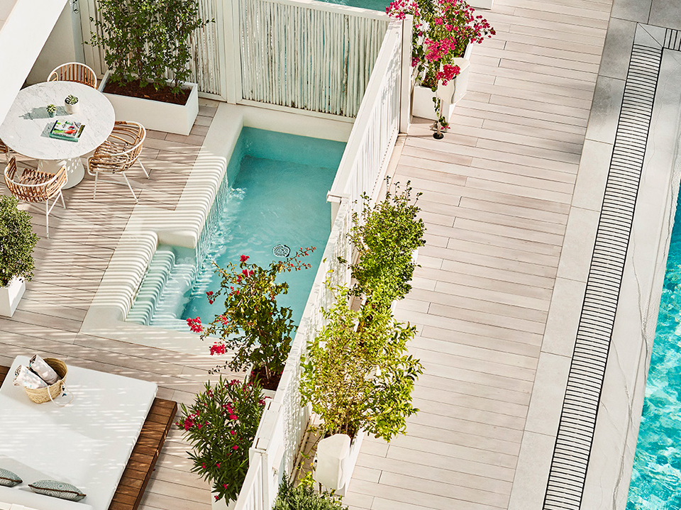 Pool at Nobu Hotel Ibiza Bay