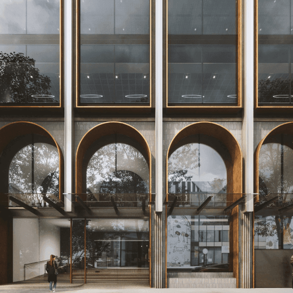 The Archive Exterior from Normanby Road - Render