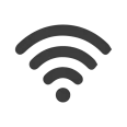 A standard wireless signal symbol indicating free high-speed internet throughout the resort.