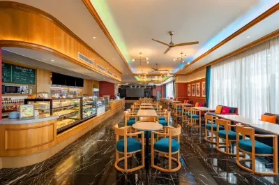 Dining area at Coralz Bistro with stylish interior - Lexis Hibiscus Port Dickson