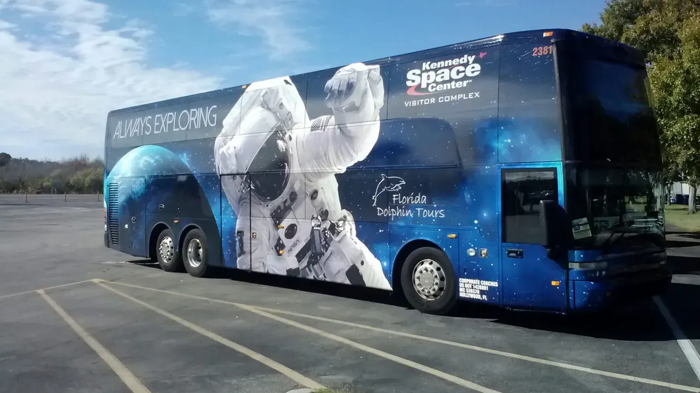 Theme Park shuttle bus at Lake Buena Vista Resort Village & Spa