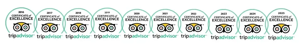 TripAdvisor Travelers’ Choice awards for The Vagabond Hotel Miami