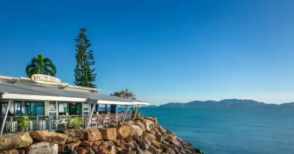 Absolute waterfront dining at Longboard Bar and Grill on The Strand