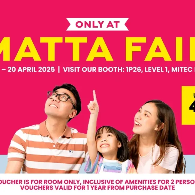 Promotional image for Matta Fair April 2025 - Lexis Hotels & Resorts