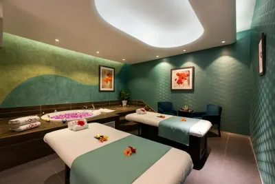 Lexspa room with massage bed and bath - Lexis Hibiscus Port Dickson