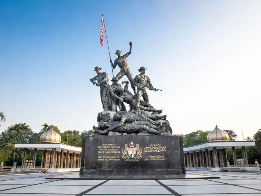 Sculpture in National Monument, a famous place to visit in Kuala Lumpur near Imperial Lexis - Imperial Lexis Kuala Lumpur