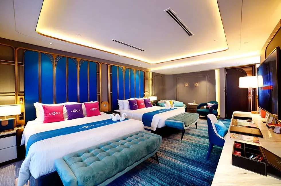 Show unit of one of the bedroom types at Royal Lexis Kuala Lumpur