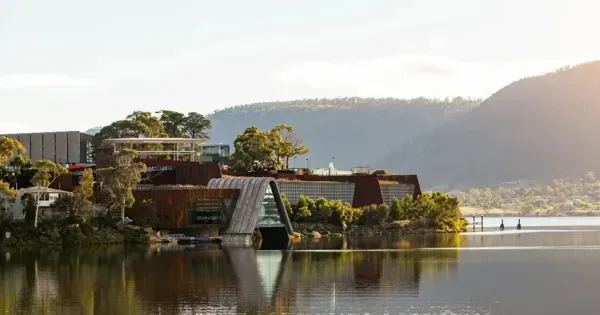 Exterior of MONA Hobart