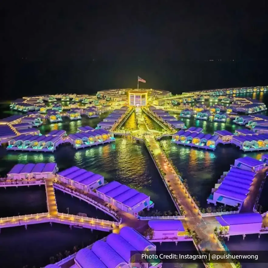 Enjoy the night view when you visit our resort - Lexis Hibiscus