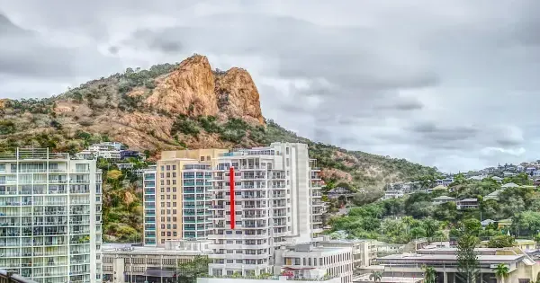  View from a suite at Hotel Grand Chancellor Townsville overlooking the city