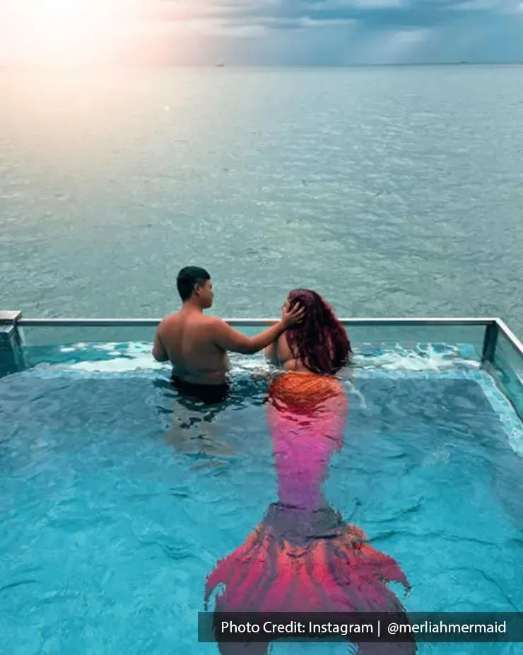 Spend the afternoon in our swimming pool while taking beautiful shots - Lexis Hibiscus PD