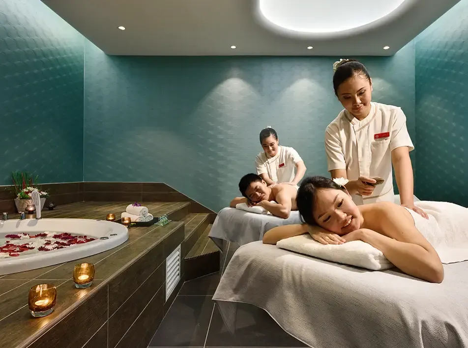 Couple enjoying massage therapy in Port Dickson - Lexis Hibiscus Port Dickson