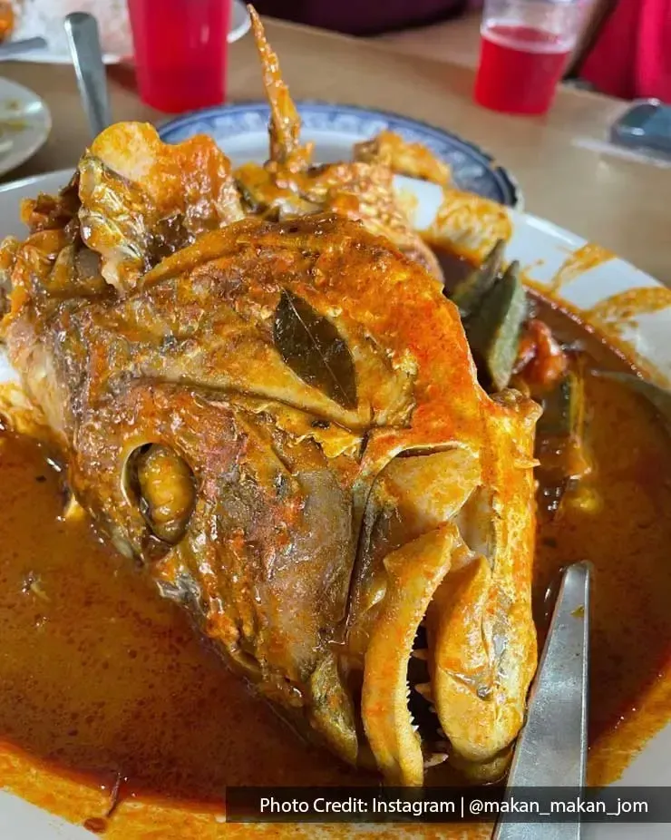 Spicy fish head curry - Lexis Hibiscus Port Dickson