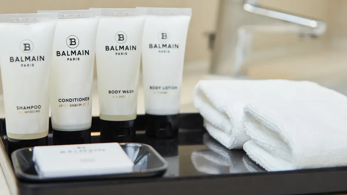 Balmain Amenities in Sunway Velocity Hotel Junior Suite