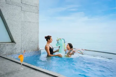 Fun private pool time with unicorn float - Lexis Hibiscus Port Dickson