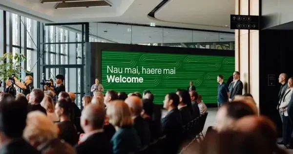 Welcome event at the New Zealand International Convention Centre