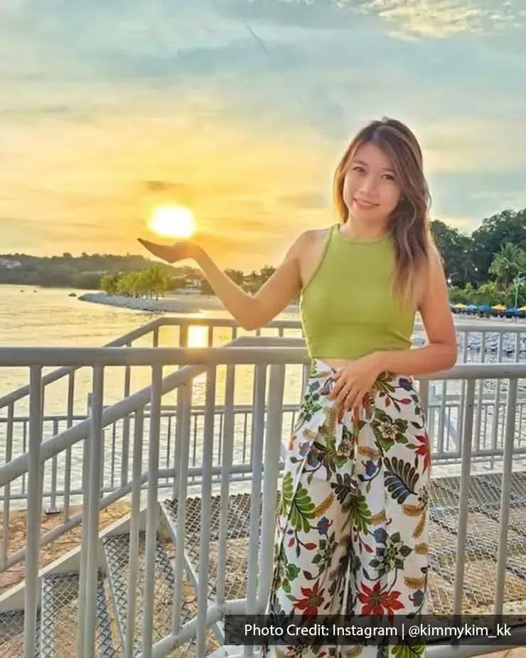 Take creative photos when you are enjoying the sunset at our property - Lexis Hibiscus
